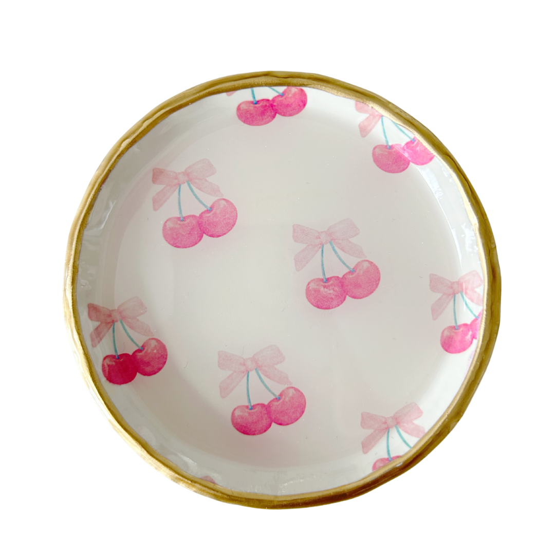 Cherry Bows - Ring Dish