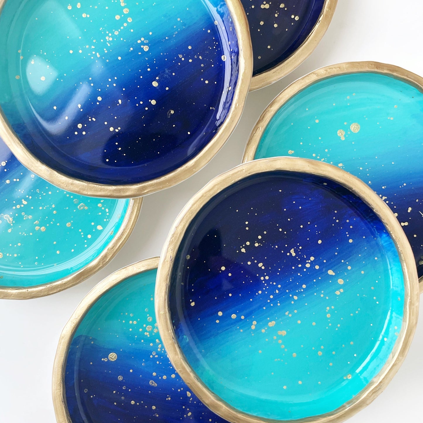 Blue Ombré - Ring Dish
