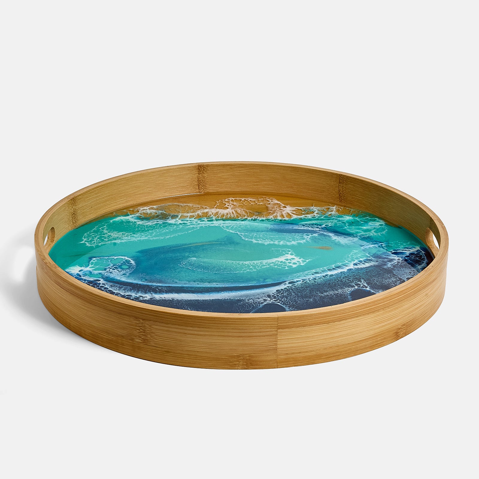 Bamboo Tray - Ocean Inspired