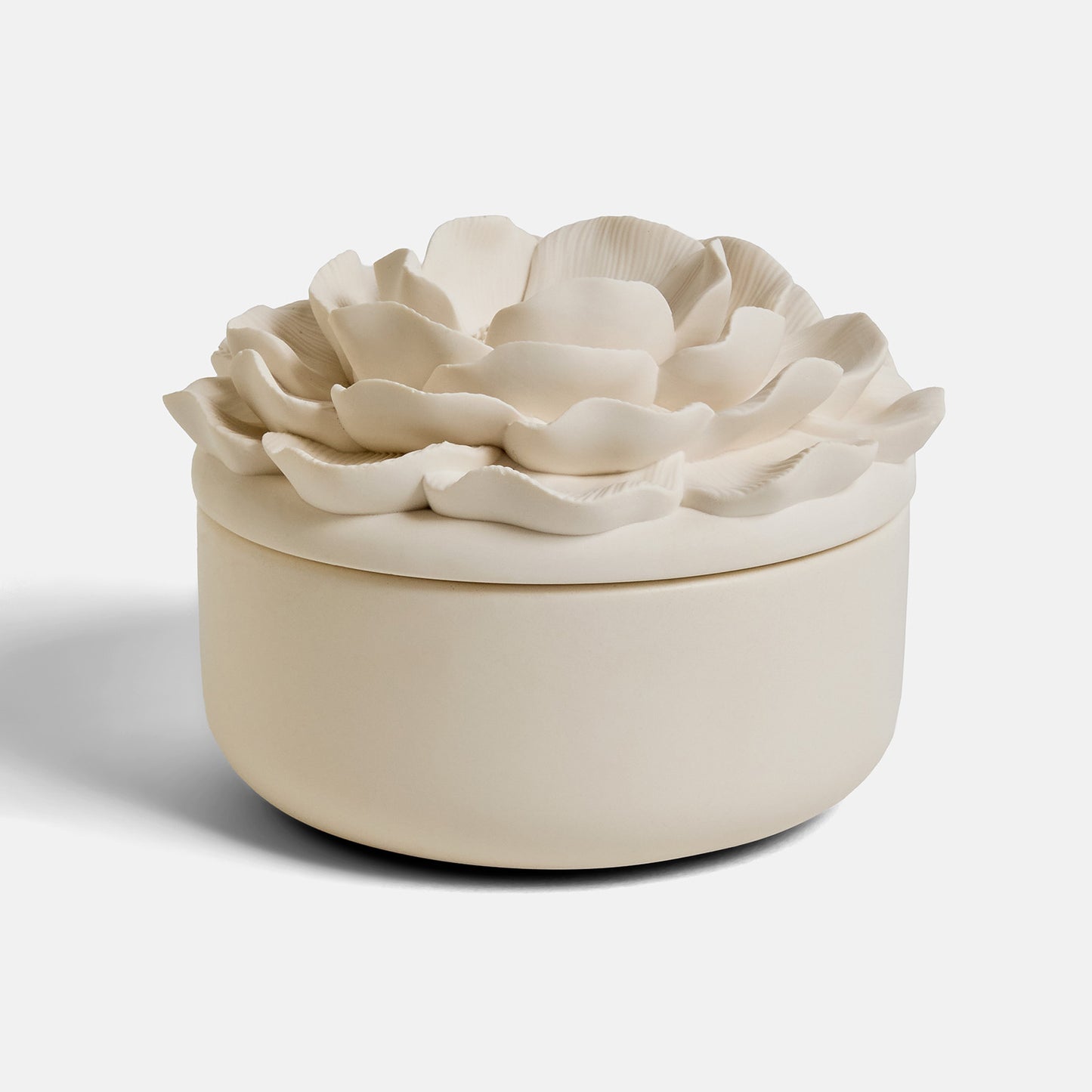 Floral Jewelry Box - WHITE (MADE TO ORDER)