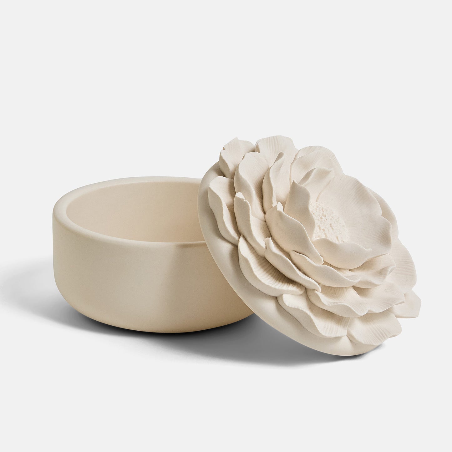 Floral Jewelry Box - WHITE (MADE TO ORDER)