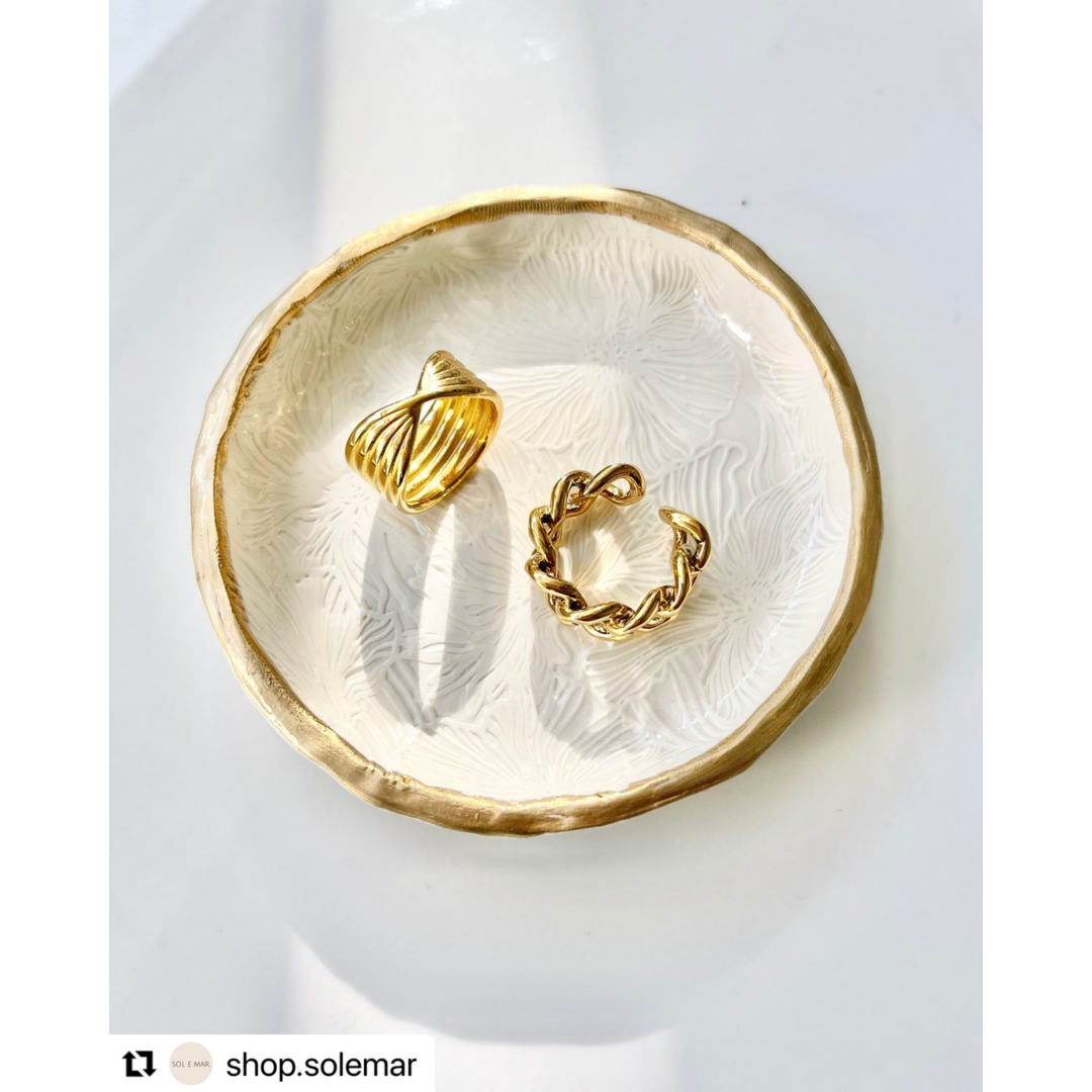 Floral Jewelry Dish | Ring Dish | Trinket Dish| Wedding Gift | Engagement Gift | Anniversary Gift | Bridal Shower | Housewarming | Gift for Her | Mother’s Day