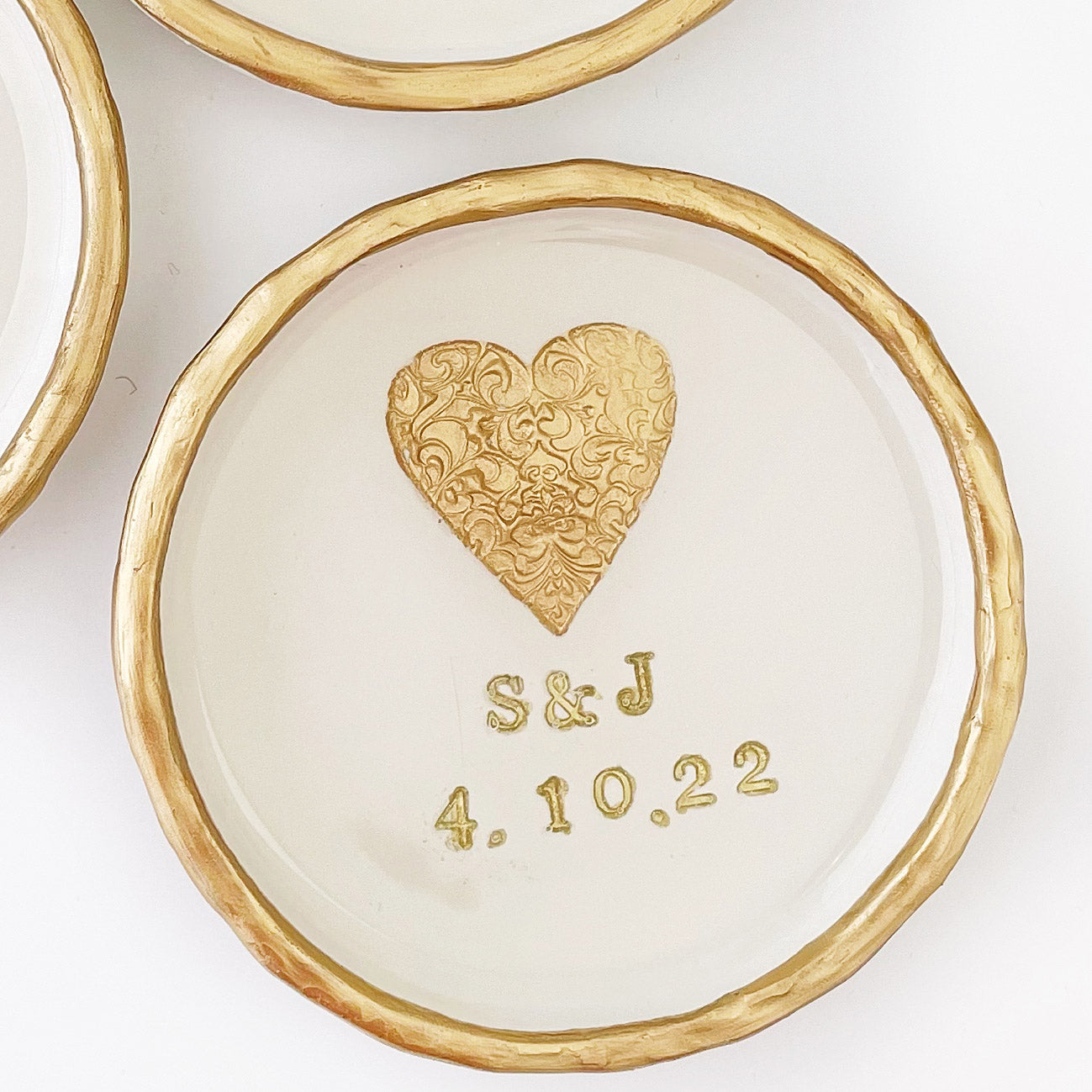 Wedding intials - wedding monogram -wedding ring holder wedding gift- wedding date gift