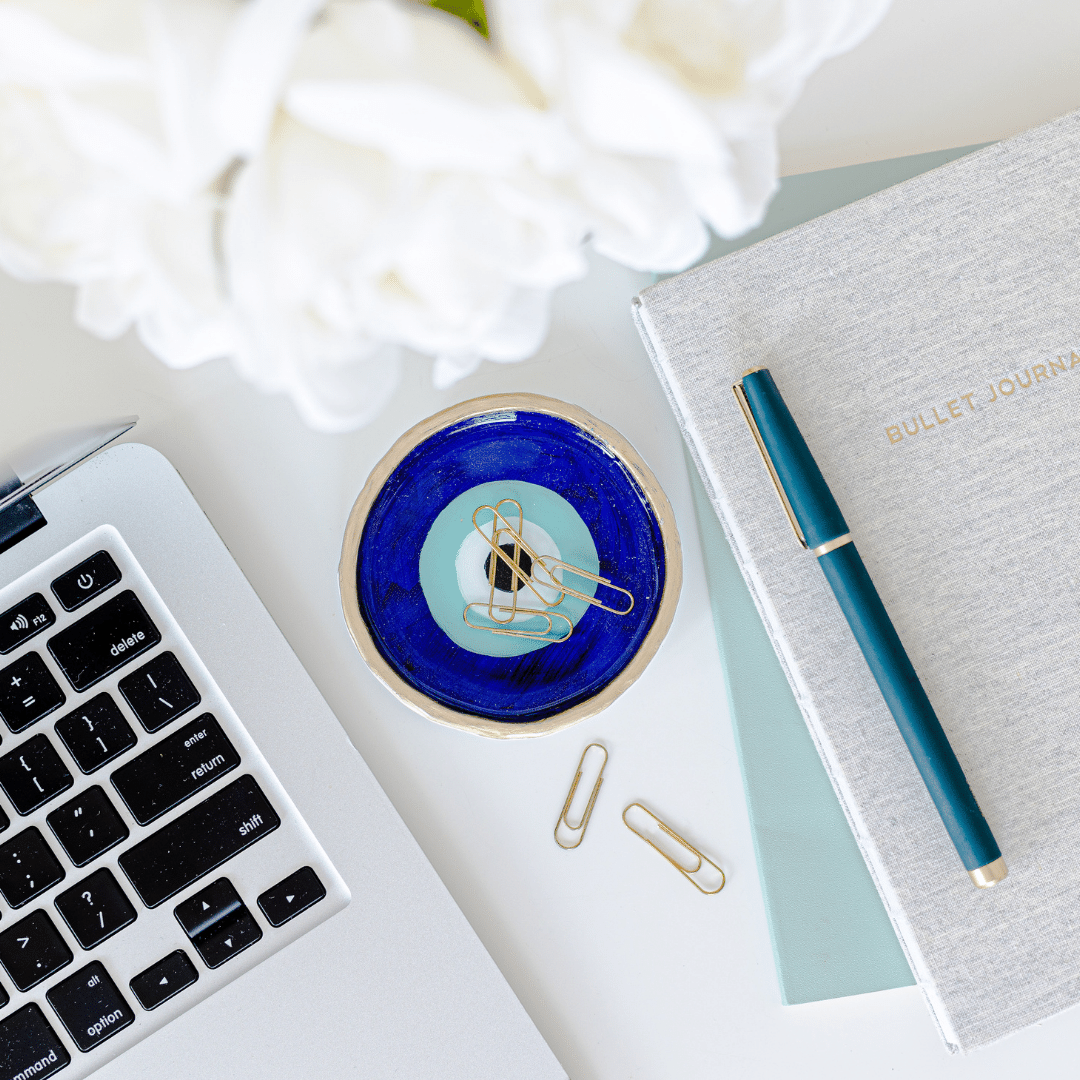 Evil Eye Dish Jewelry Dish | Ring Dish | Trinket Dish| Wedding Gift | Engagement Gift | Anniversary Gift | Bridal Shower | Housewarming | Gift for Her | Mother’s Day Evil Eye Ring Dish, Trinket Dish, Clay Ring Dish, Jewelry Dish, Witchy Decorations, Spiritual Gift, Greek Baptism Favors, Symbolic Gifts