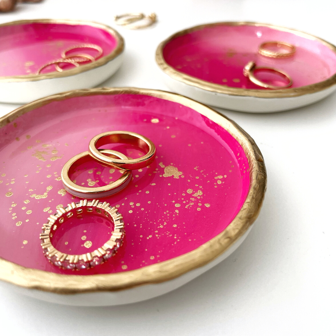 Pink Ombré - Ring Dish