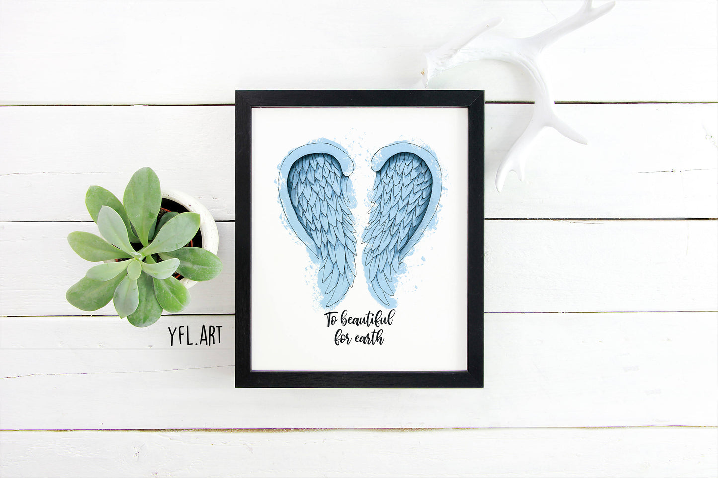 Boy Angel Wings Child loss memorial