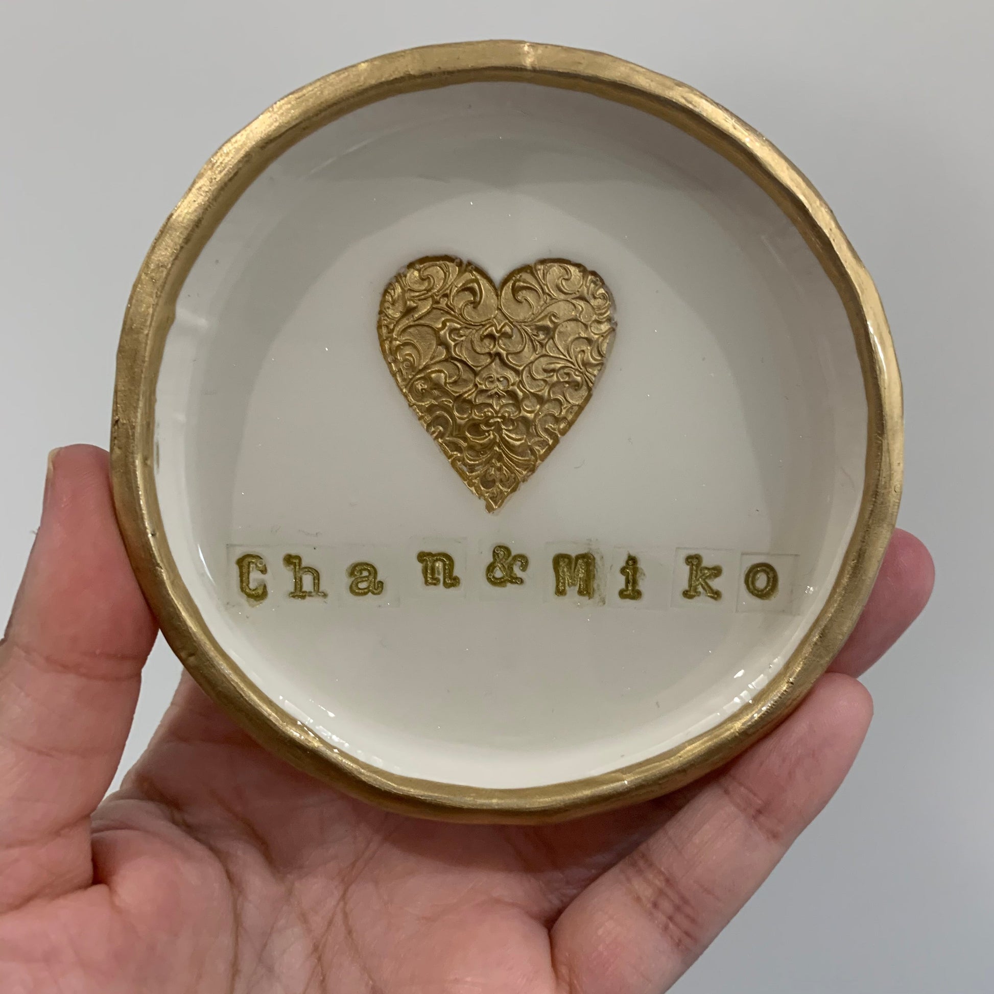 Jewelry Dish | Ring Dish | Trinket Dish| Wedding Gift | Engagement Gift | Anniversary Gift | Bridal Shower | Housewarming | Gift for Her | Mother’s Day Teachers gift | Retirement gift | coworker gift | Baptism gift | Confirmation gift