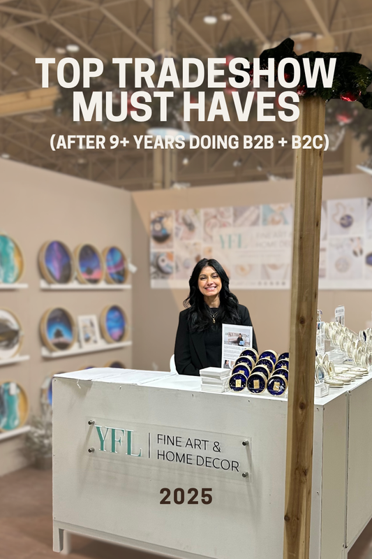 My Top Tradeshow Must-Haves - Small Business Edition (After 9+ years Doing B2B + B2C)