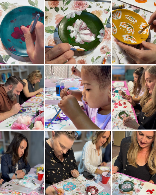 Private Paint Party in Plano: Birthdays, Bridal Showers & Team Building