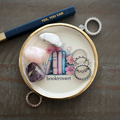 Booktrovert - Ring Dish
