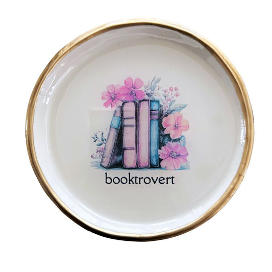 Booktrovert - Ring Dish
