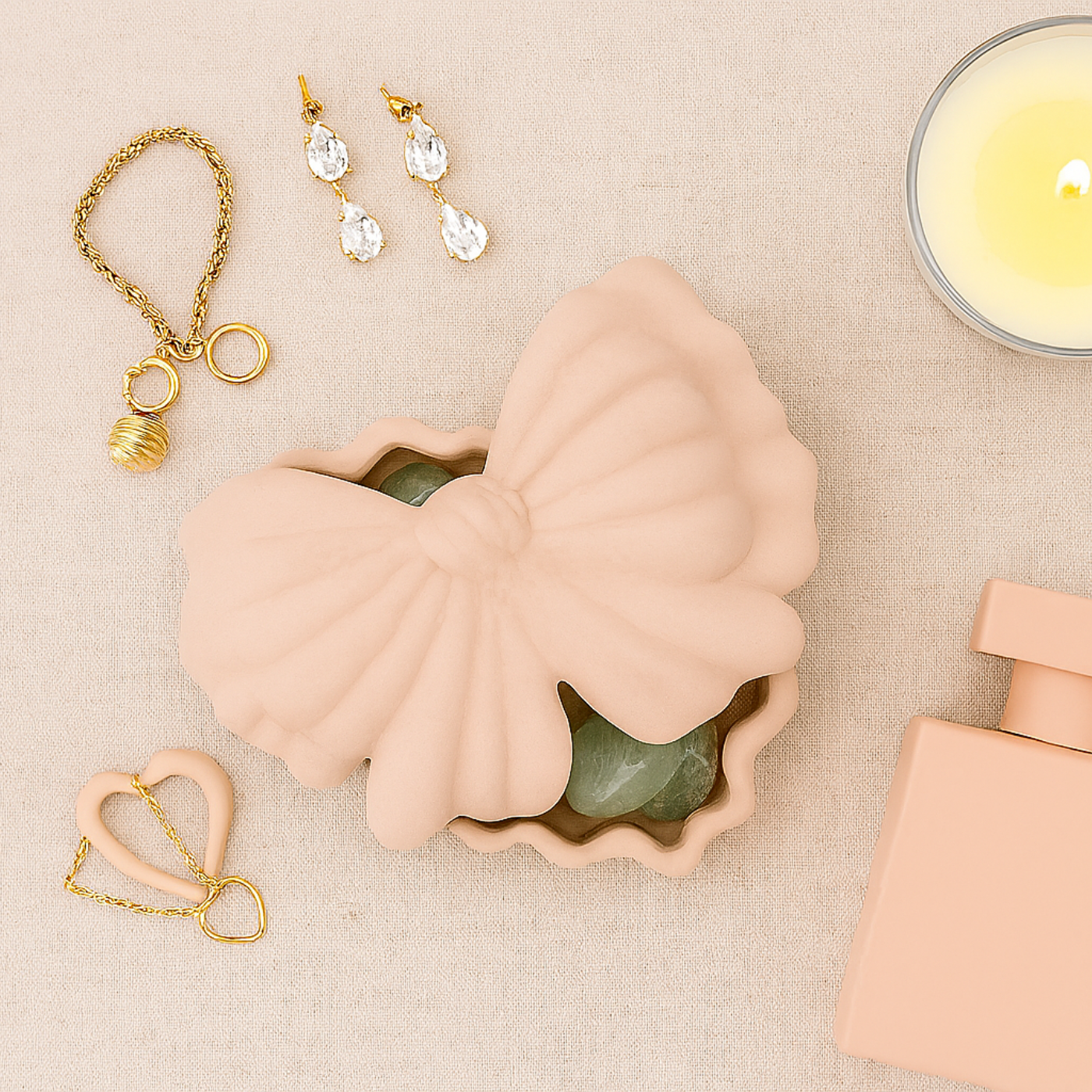 Bow Jewelry Box – Elegant Storage for Rings, Bracelets & Keepsakes (MADE TO ORDER)
