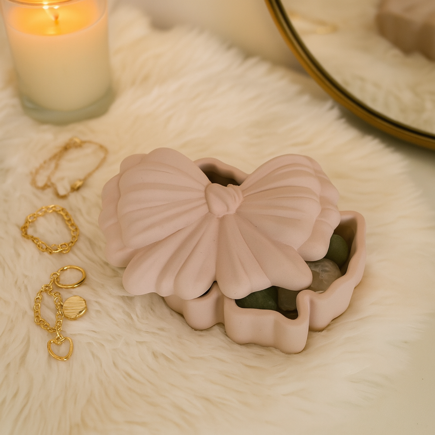 Bow Jewelry Box – Elegant Storage for Rings, Bracelets & Keepsakes (MADE TO ORDER)
