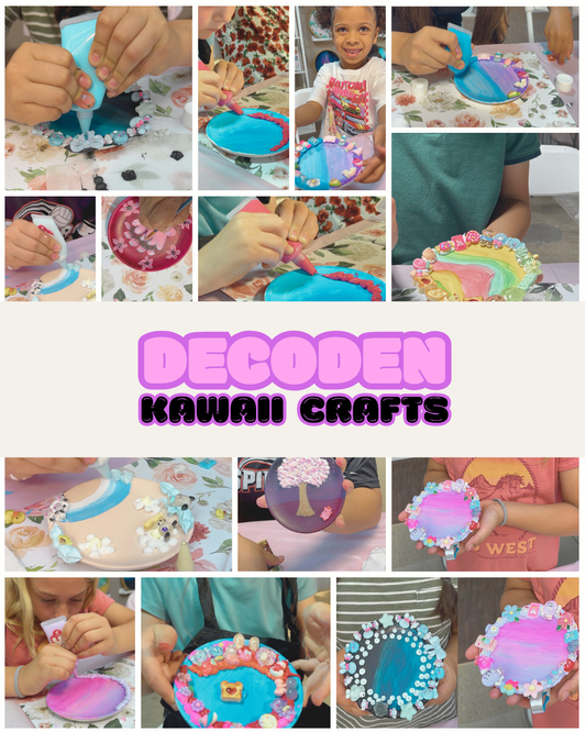 Decoden Whipped Cream Craft Workshop for Kids and Families