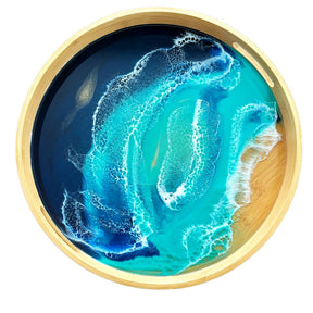 Bamboo Tray - Ocean Inspired