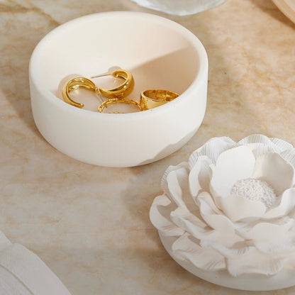 Floral Jewelry Box - WHITE (MADE TO ORDER)