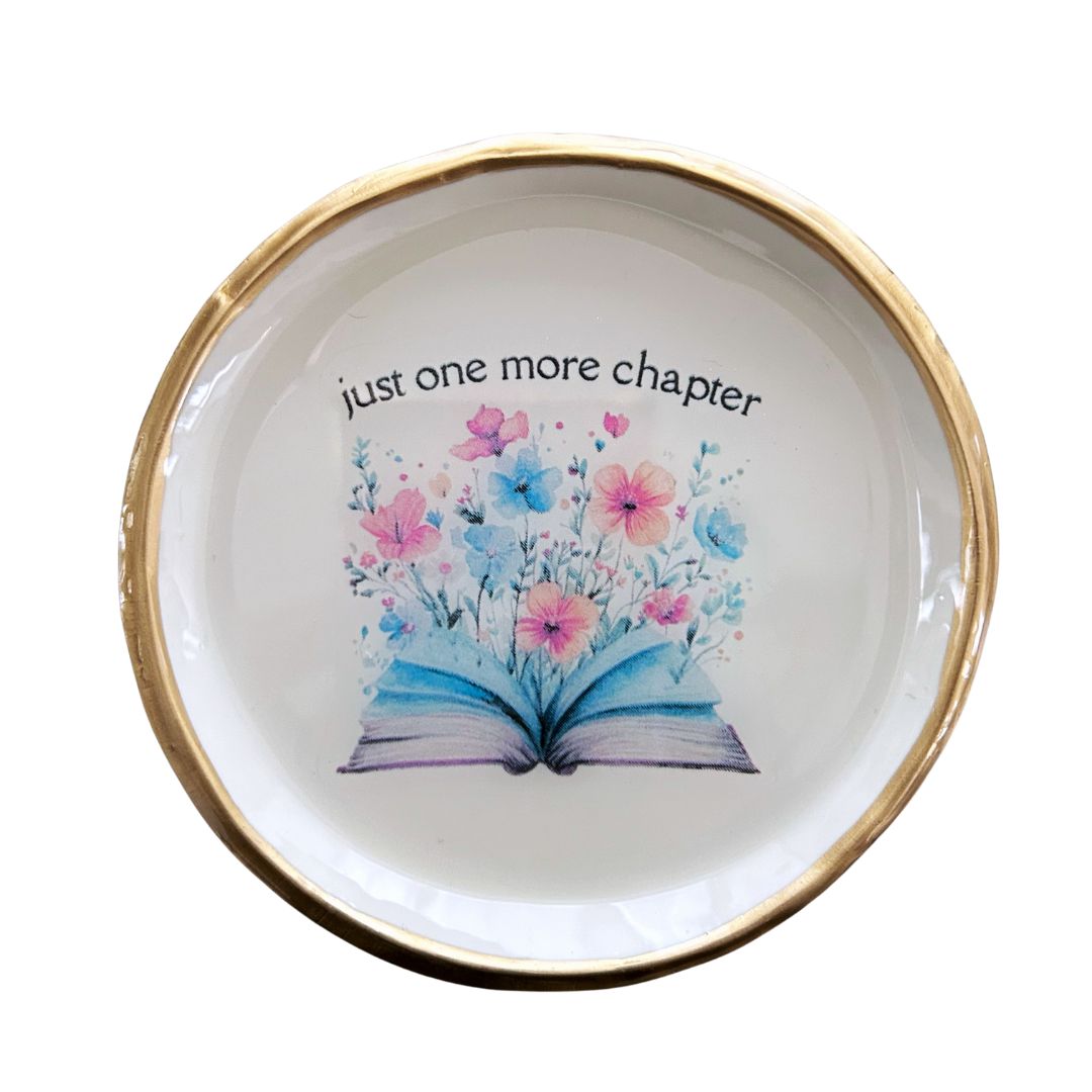 Just One More Chapter - Ring Dish