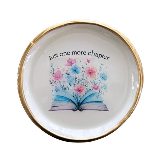 Just One More Chapter - Ring Dish