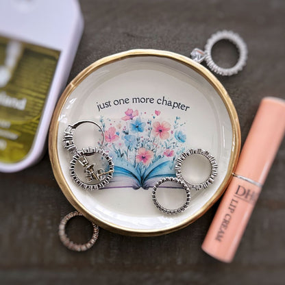 Just One More Chapter - Ring Dish