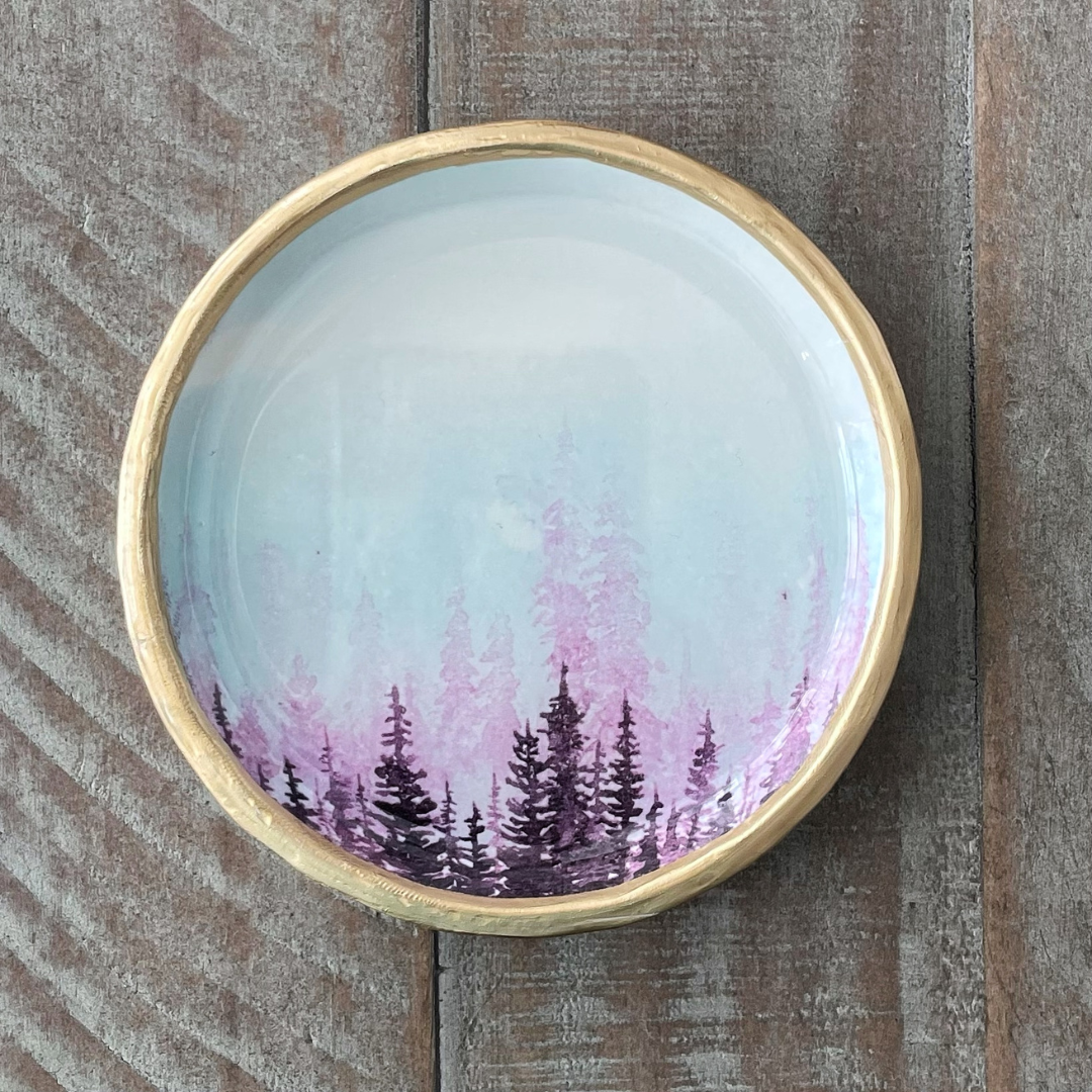 Misty Forest - Ring Dish
