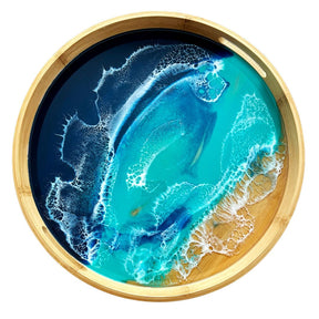 Bamboo Tray - Ocean Inspired