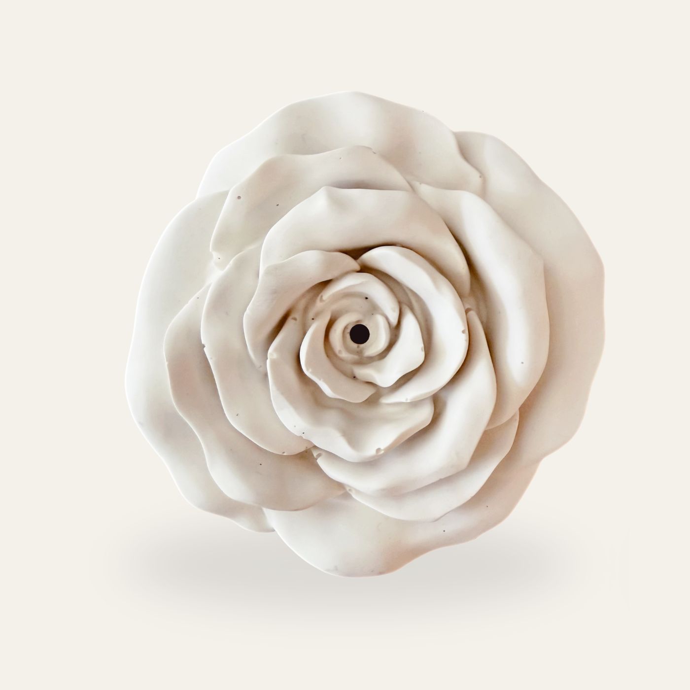 Rose Incense Holder - WHITE (MADE TO ORDER)