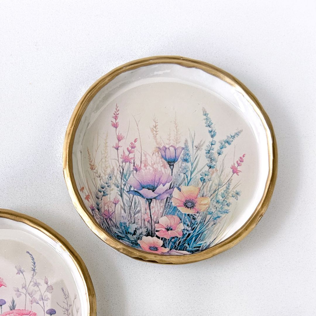 Wildflowers - Ring Dish - Customizable options