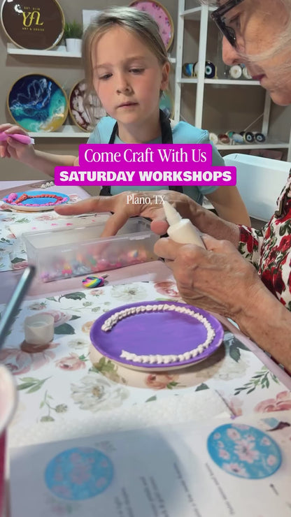 Decoden Whipped Cream Craft Workshop for Kids and Families