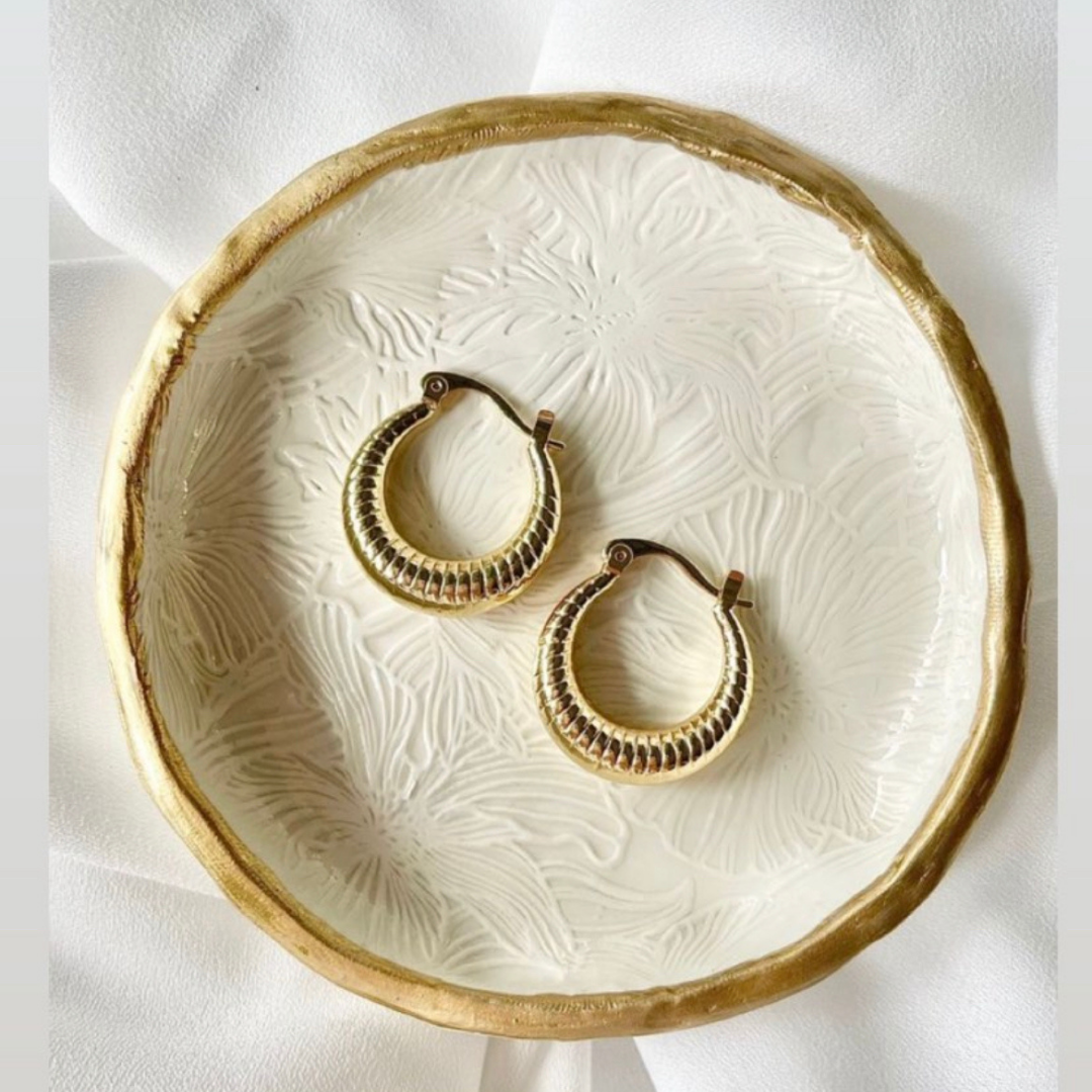 Ring Dish - Ring Holder Dish -Ring Dish Holder - Engagement Ring Dish -Clay ring Holder - Trinket dish - Jewelry Dish Holder - Small Jewellery Dish - Jewellery trinket  dish - Wedding ring dish