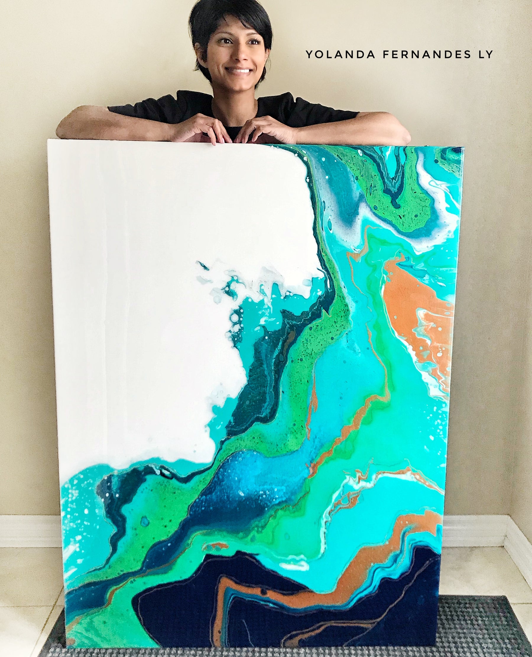 Original Painting - Acrylic and Resin painting