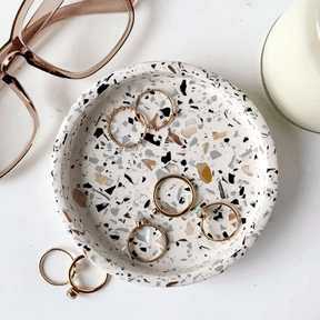 Ring Dish | Drink Coaster | Candle Holder Terrazzo