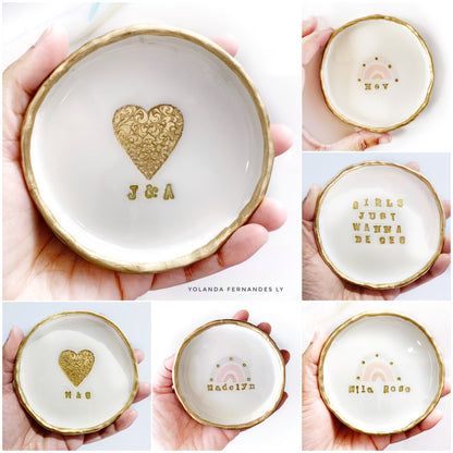 Jewelry Dish | Ring Dish | Trinket Dish| Wedding Gift | Engagement Gift | Anniversary Gift | Bridal Shower | Housewarming | Gift for Her | Mother’s Day Teachers gift | Retirement gift | coworker gift | Ring Holder Dish | Engagement Ring Dish | Small Jewellery Dish | Jewellery trinket dish | Wedding ring dish