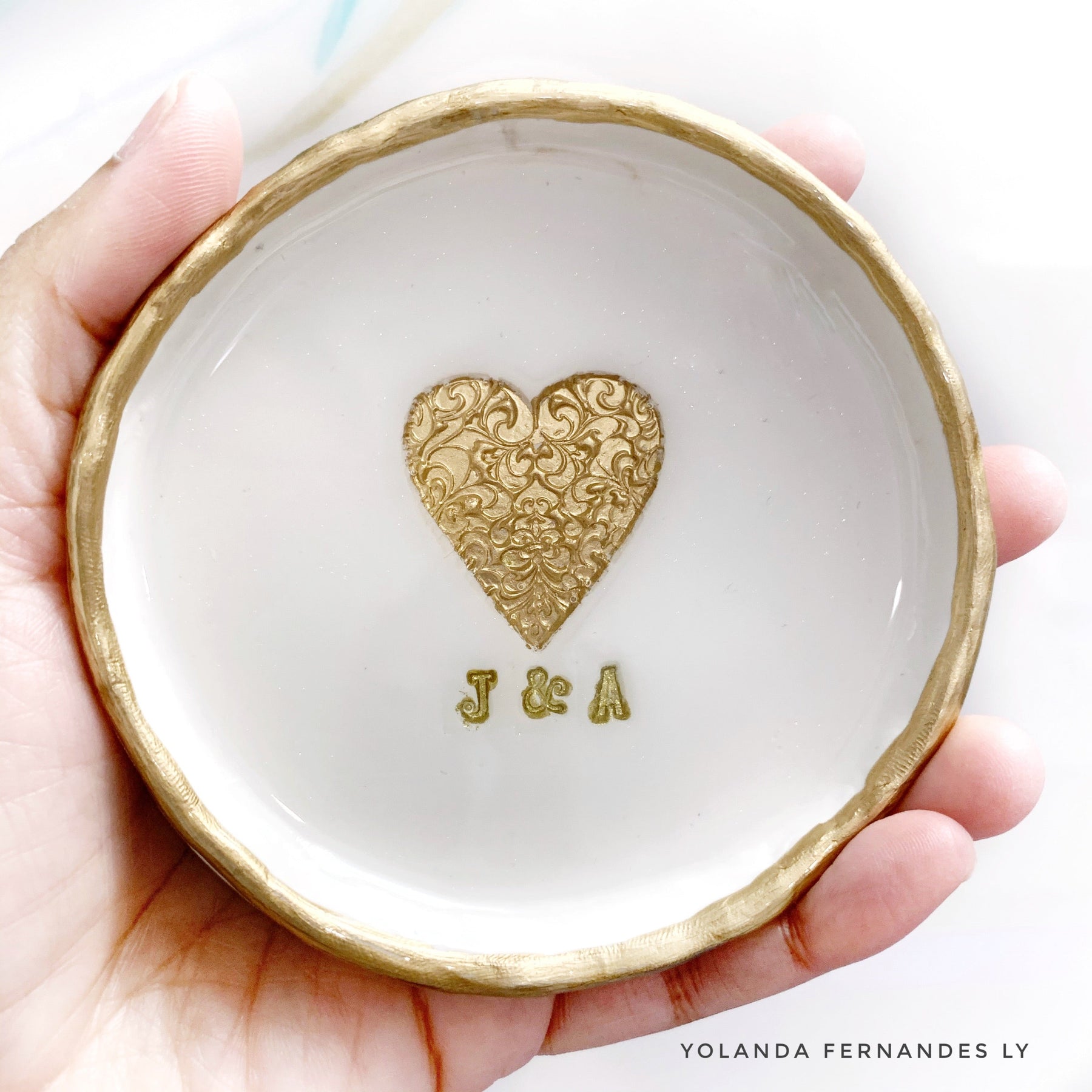 Jewelry Dish | Ring Dish | Trinket Dish| Wedding Gift | Engagement Gift | Anniversary Gift | Bridal Shower | Housewarming | Gift for Her | Mother’s Day Teachers gift | Retirement gift | coworker gift