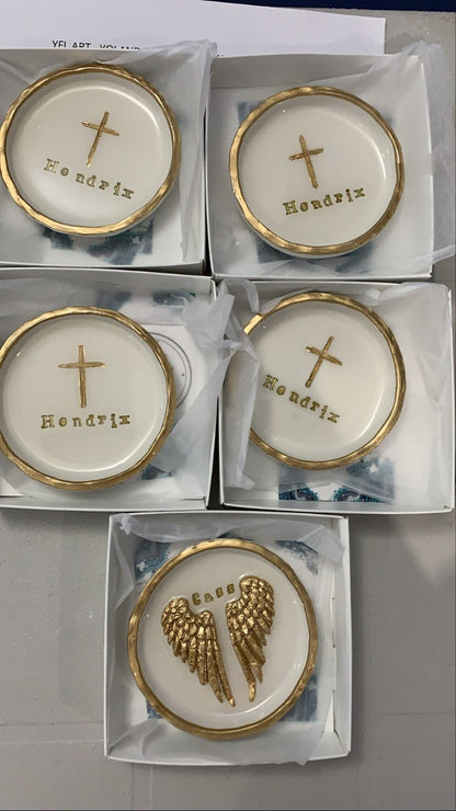 Jewelry Dish | Ring Dish | Trinket Dish| Wedding Gift | Engagement Gift | Anniversary Gift | Bridal Shower | Housewarming | Gift for Her | Mother’s Day Teachers gift | Retirement gift | coworker gift | Baptism gift | Confirmation gift 